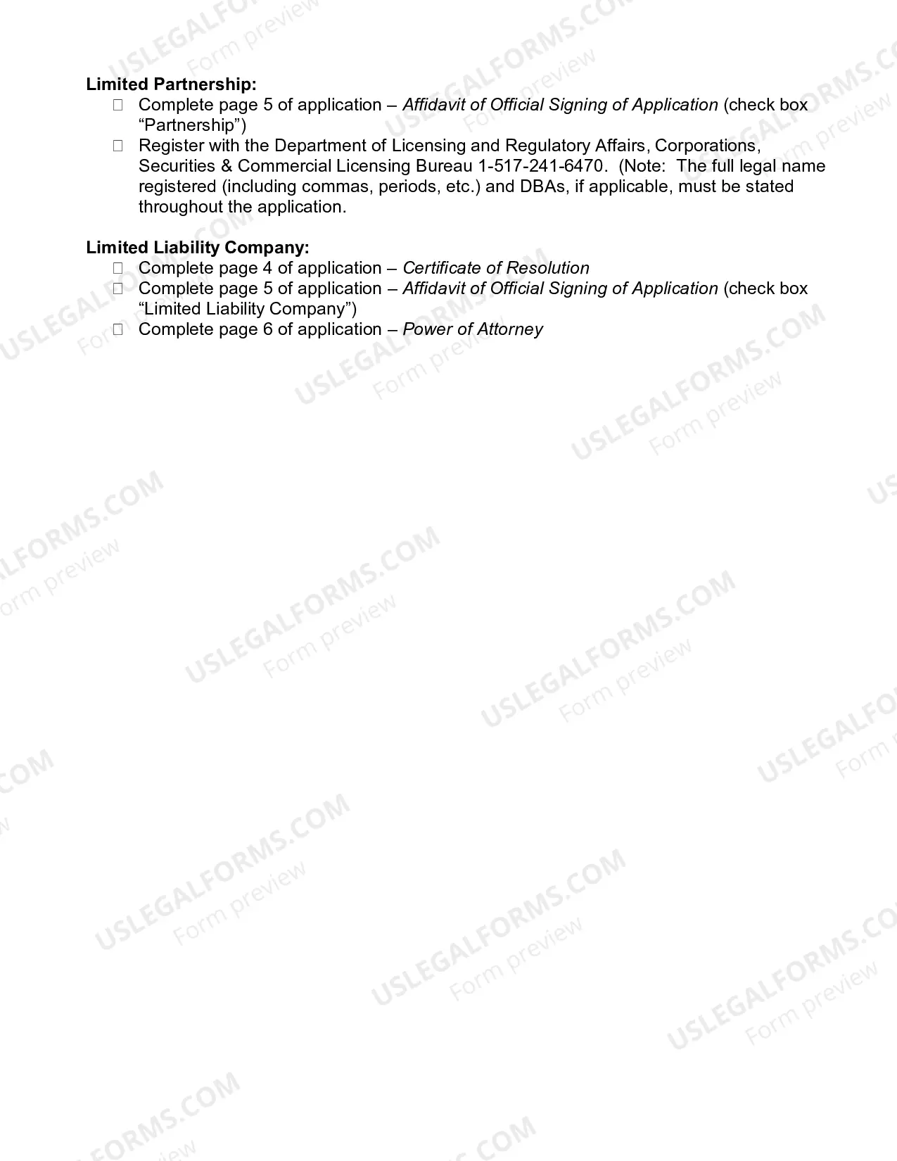 Preview Installment Seller License Application, Procedures and Fees