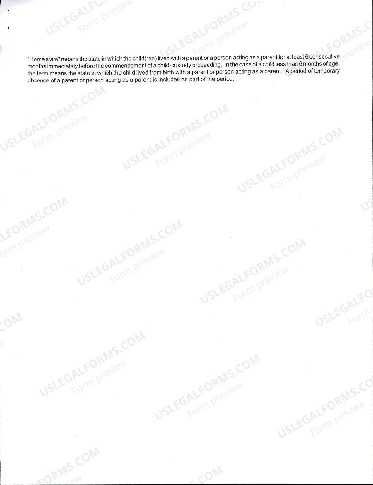Preview Instructions and Motion to Change Custody