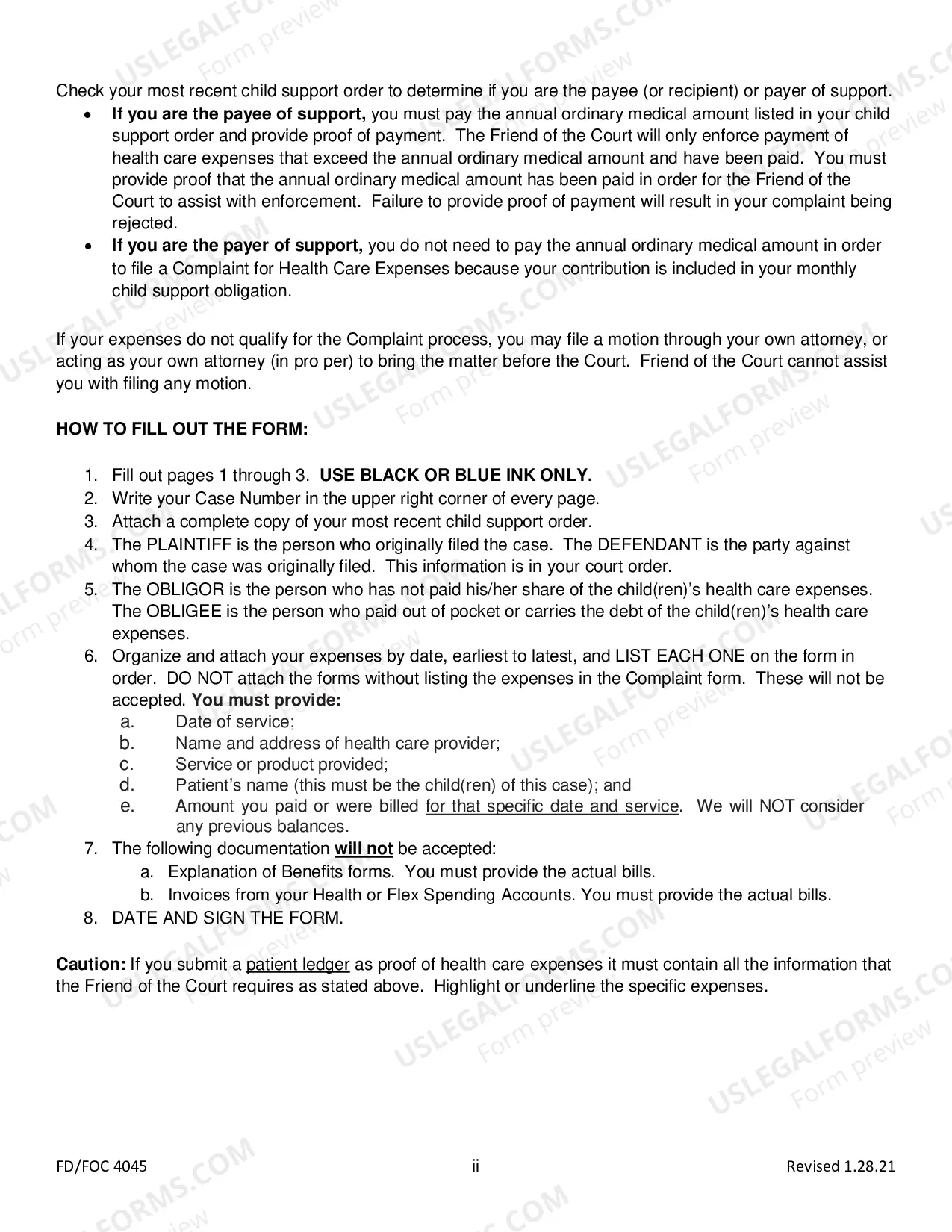 Preview Demand For Health Care Payment