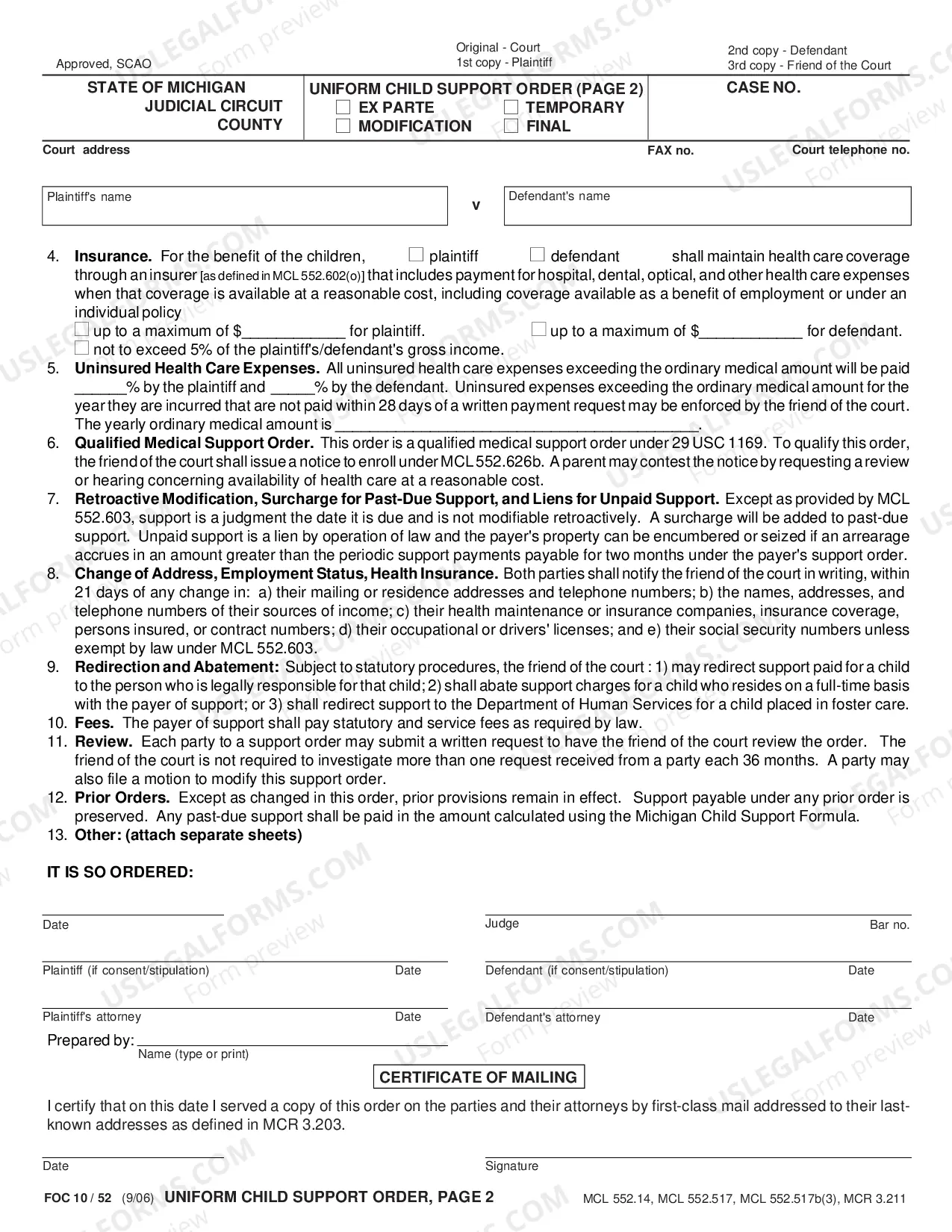 Preview Instructions for FOC 10 or FOC 10a