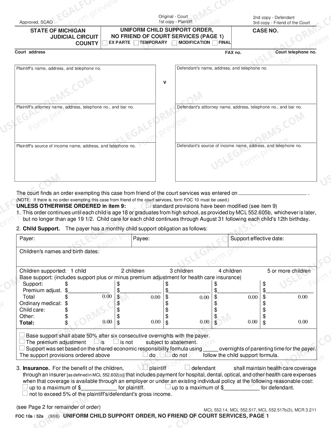 Preview Instructions for FOC 10 or FOC 10a