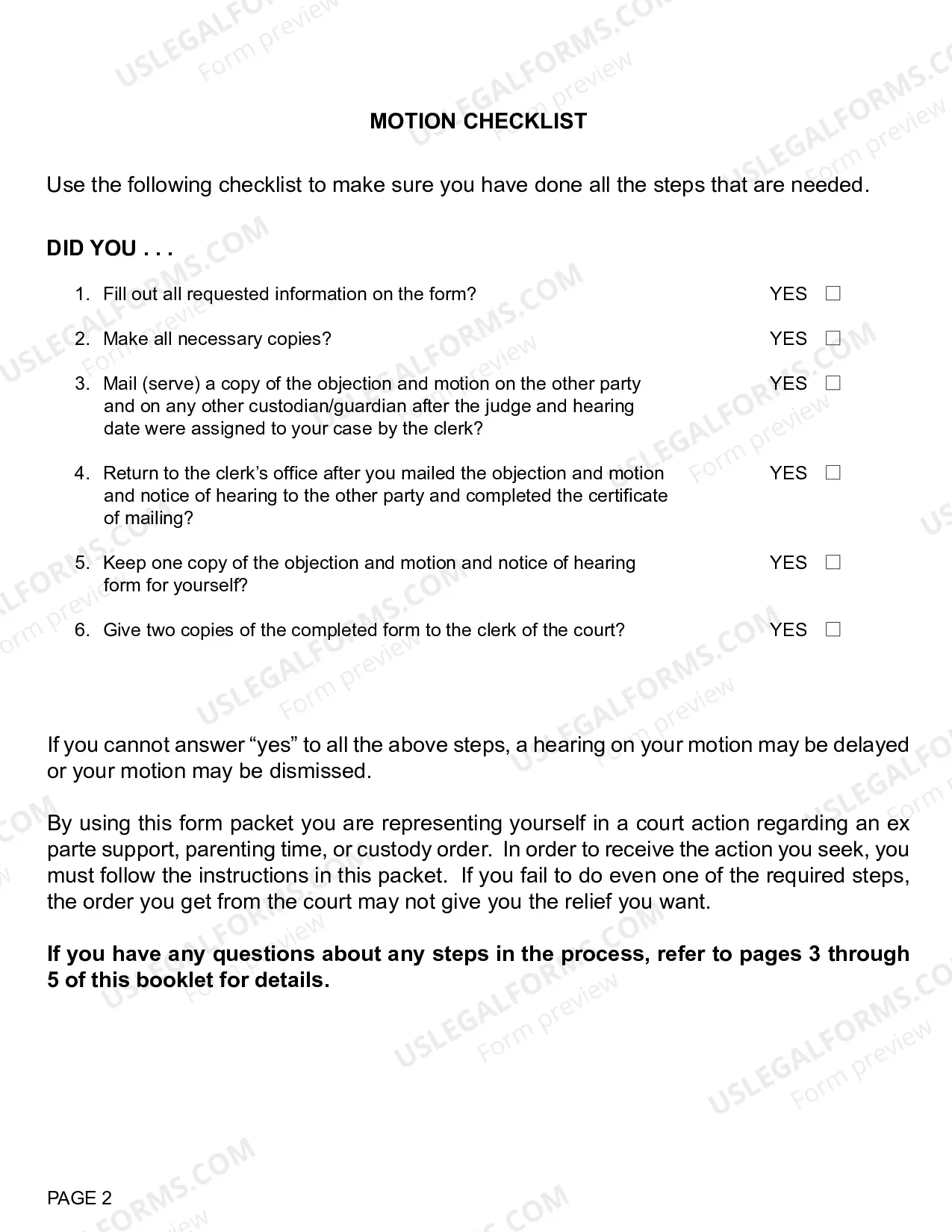 Preview Objection To Ex Parte Order And Motion To Rescind Or Modify