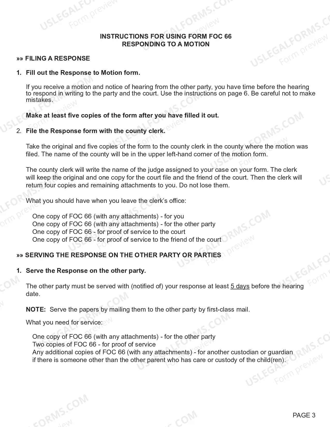 Preview Response To Motion Regarding Parenting Time