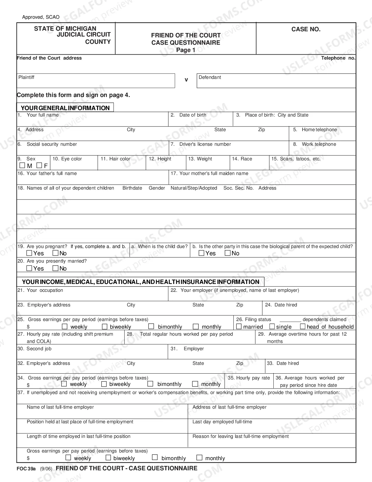 Preview Application For IV-D Services - Modification Review Request