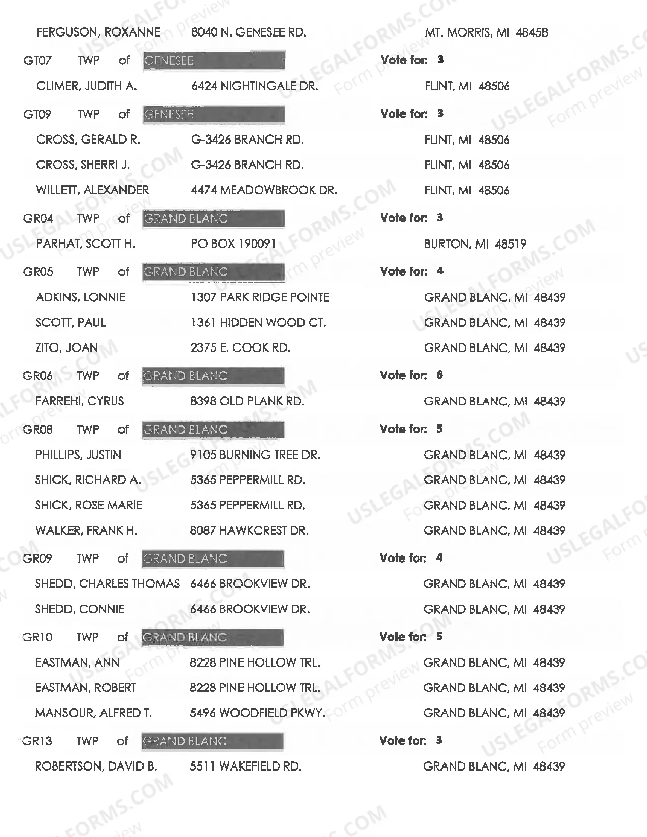 Preview Republican Delegate Candidates