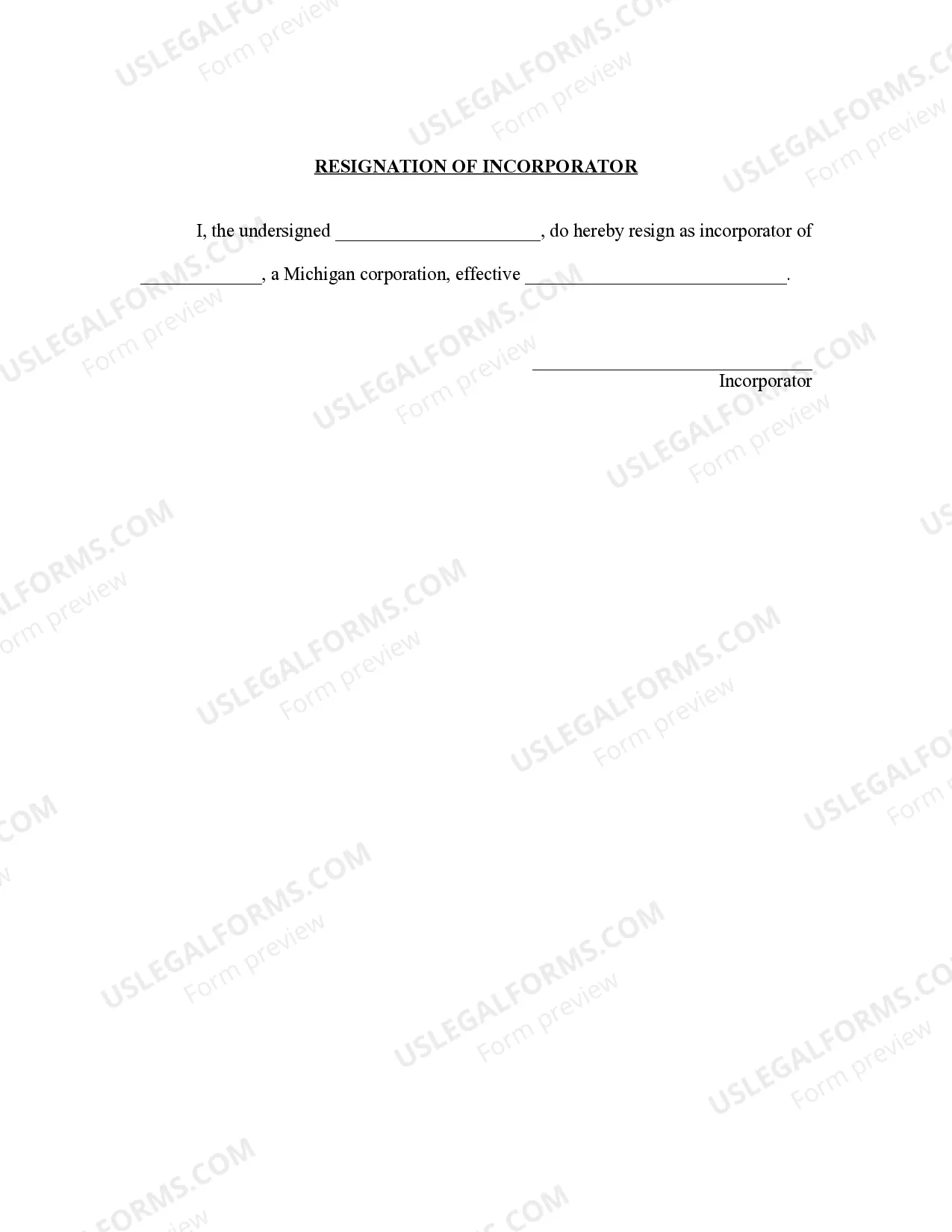 Preview Minutes for Organizational Meeting
