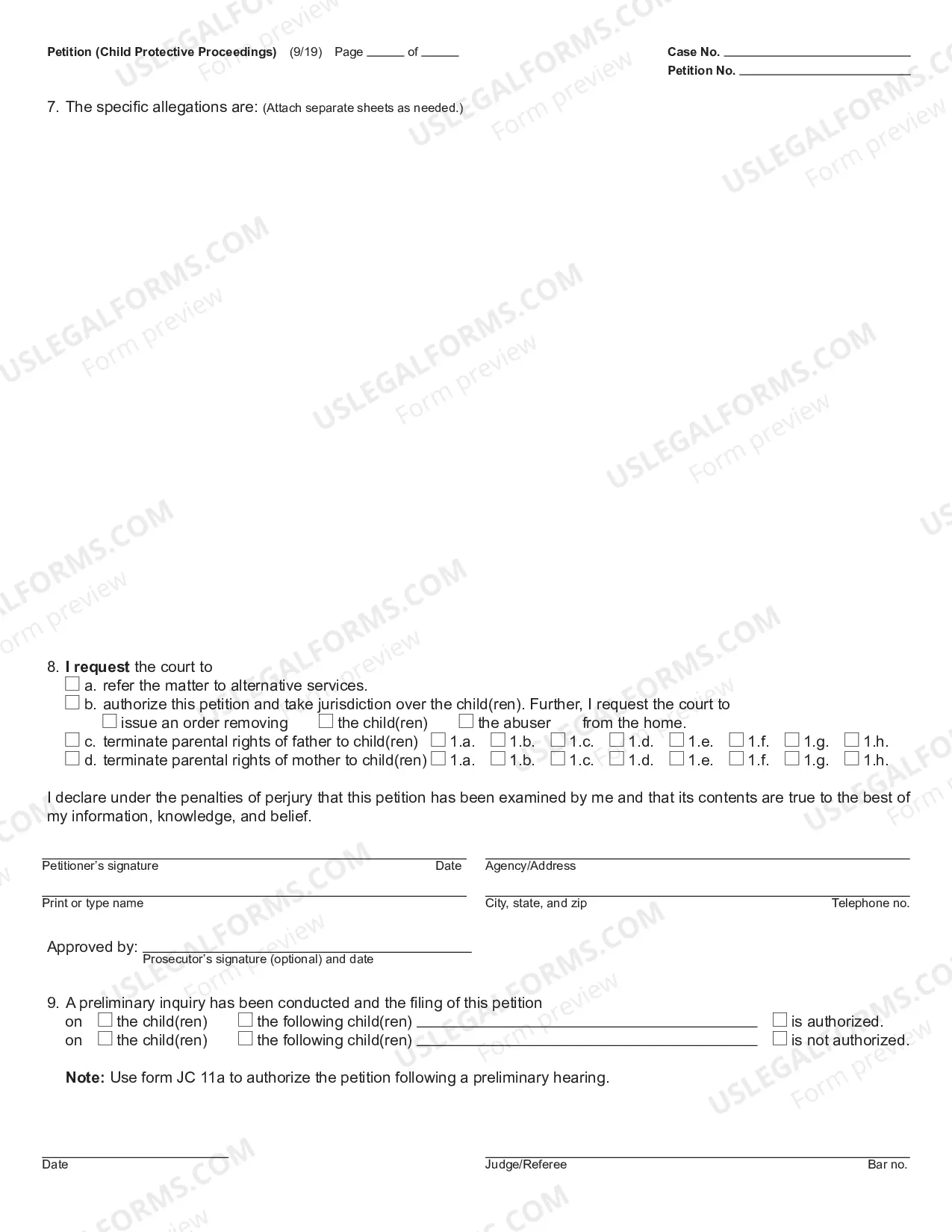 Preview Petition