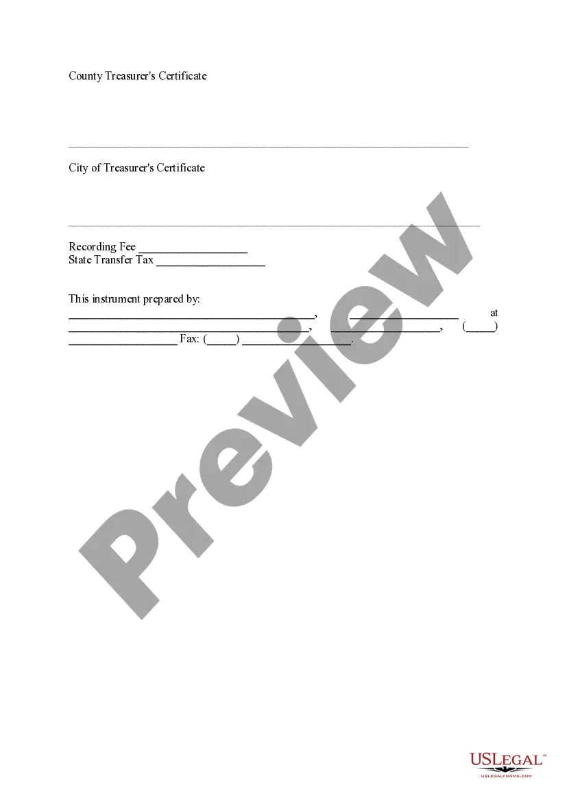 Preview Property Appraisal Parcel Identification Number - Covenant Deed