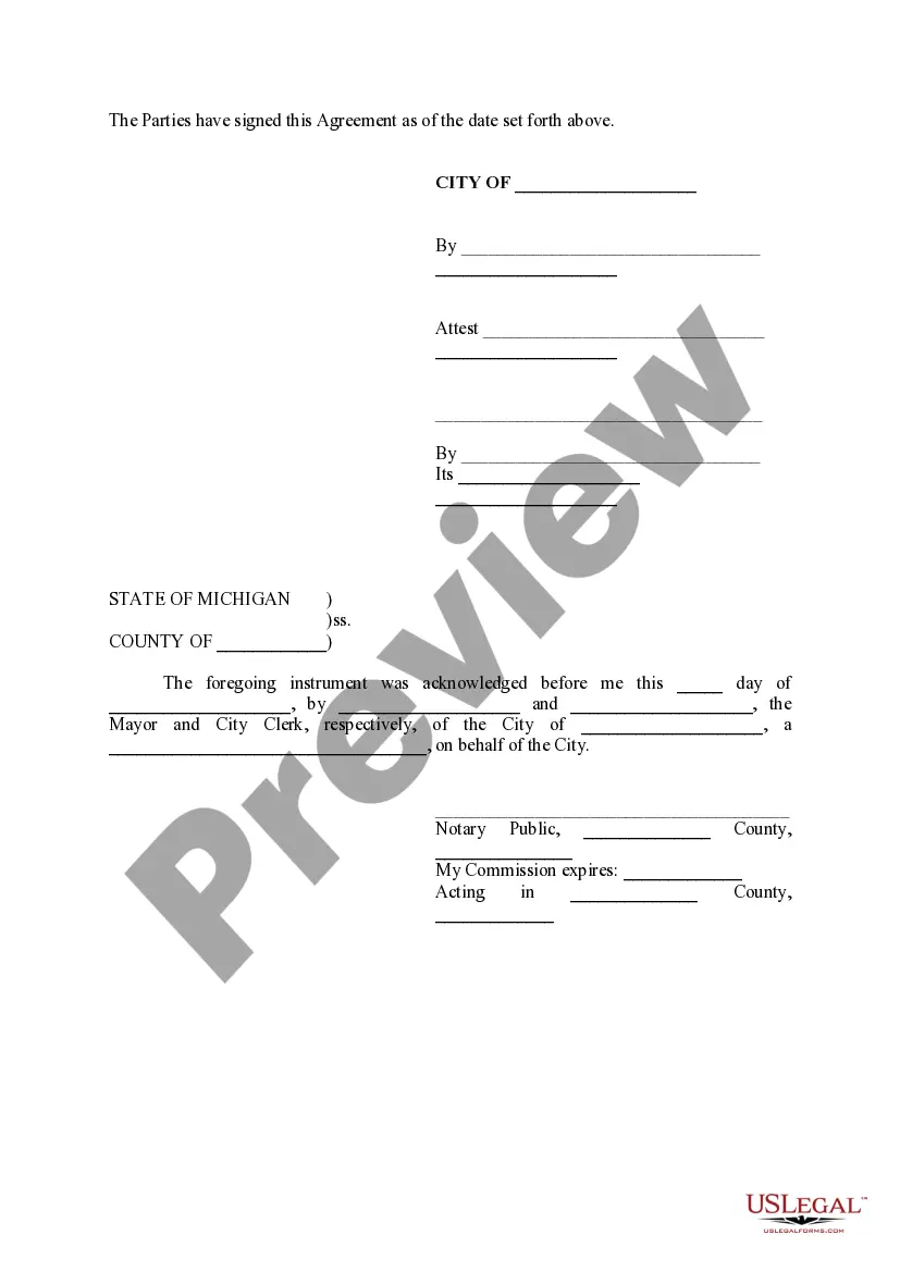 Get Easement Agreement Preview Easement Agreement