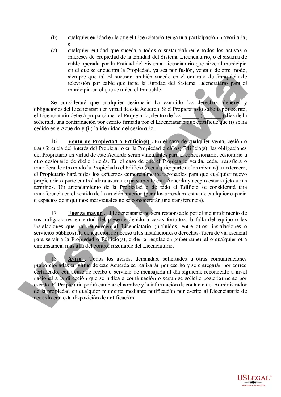 Preview Acuerdo de licencia