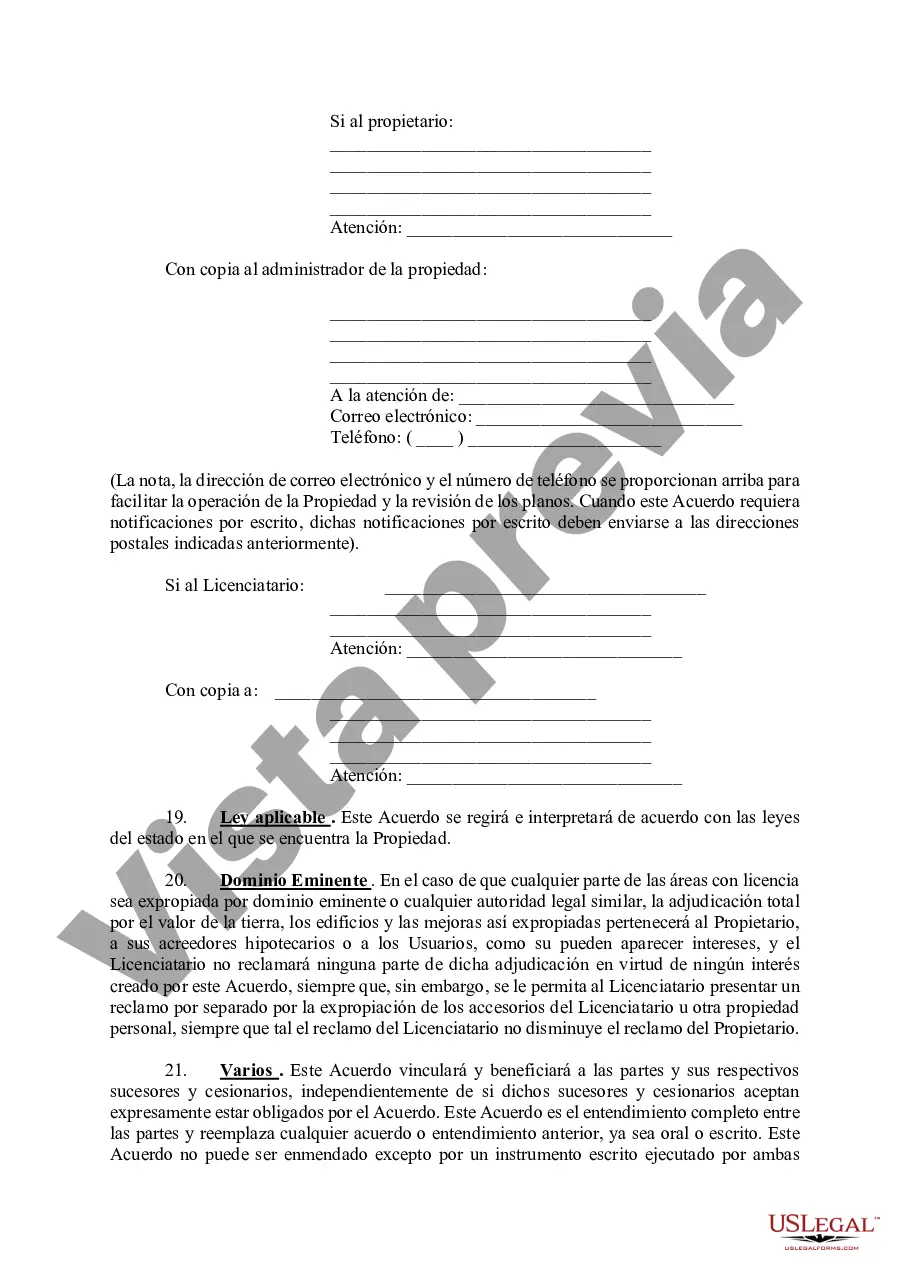 Preview Acuerdo de licencia