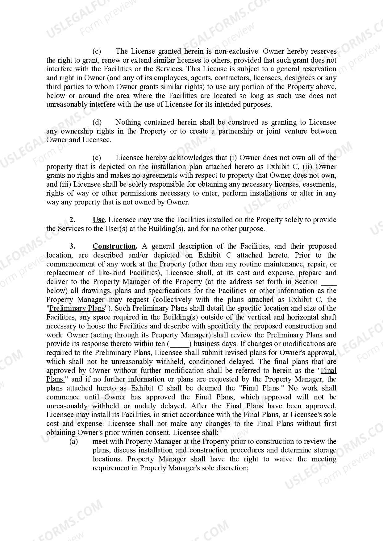 Preview License Agreement