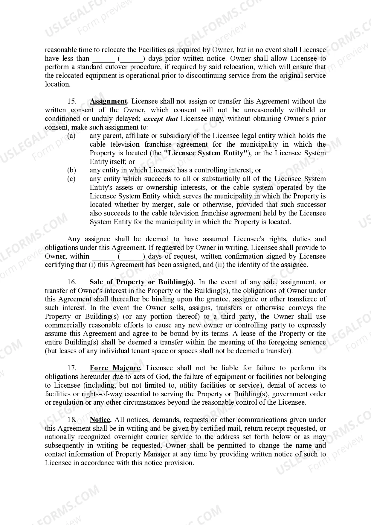 Preview License Agreement