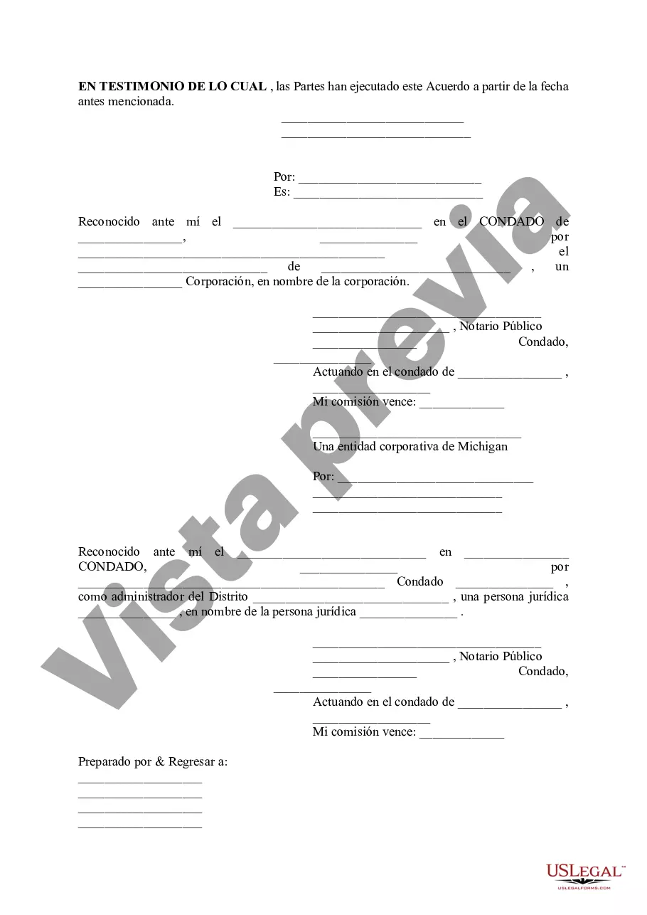 Preview Acuerdo de mantenimiento