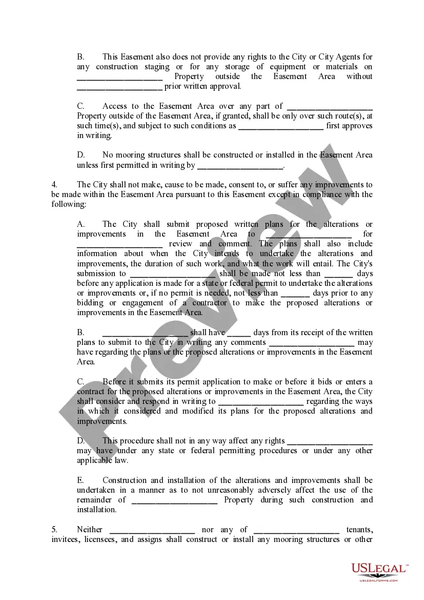 Preview River Easement