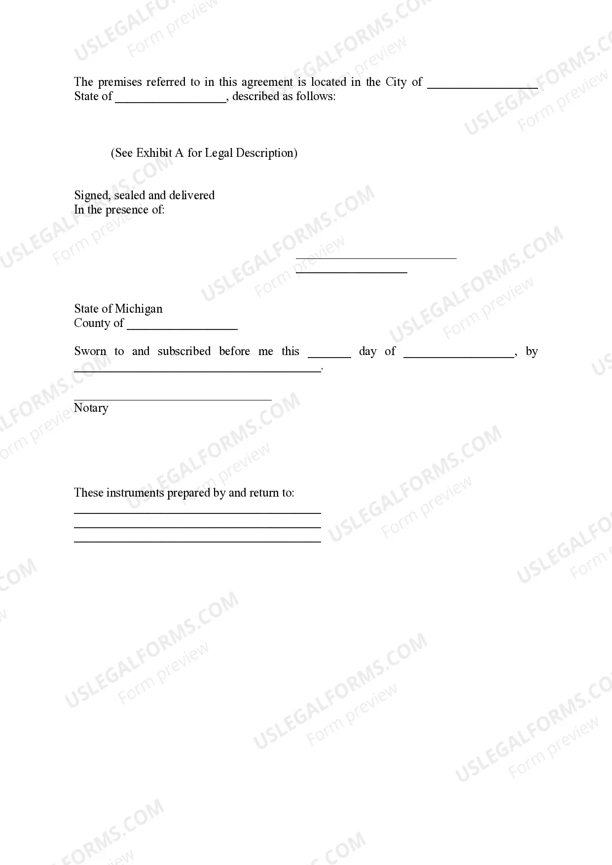 Preview Road Maintenance Agreement