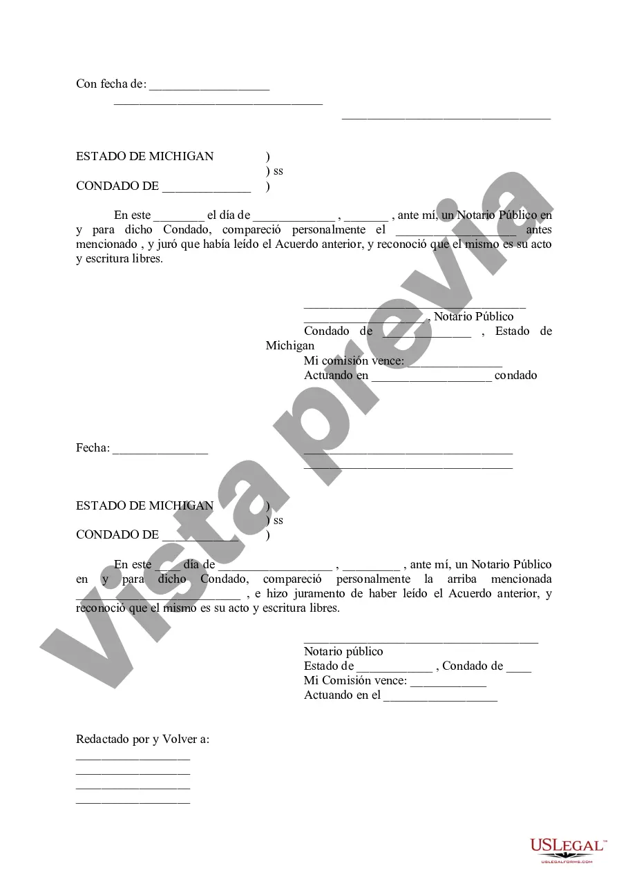 Preview Terminación del Acuerdo de Licencia