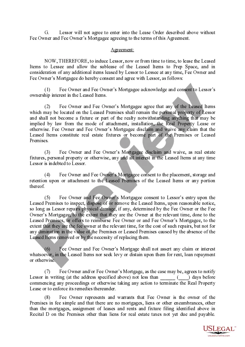 Preview Waiver and Consent