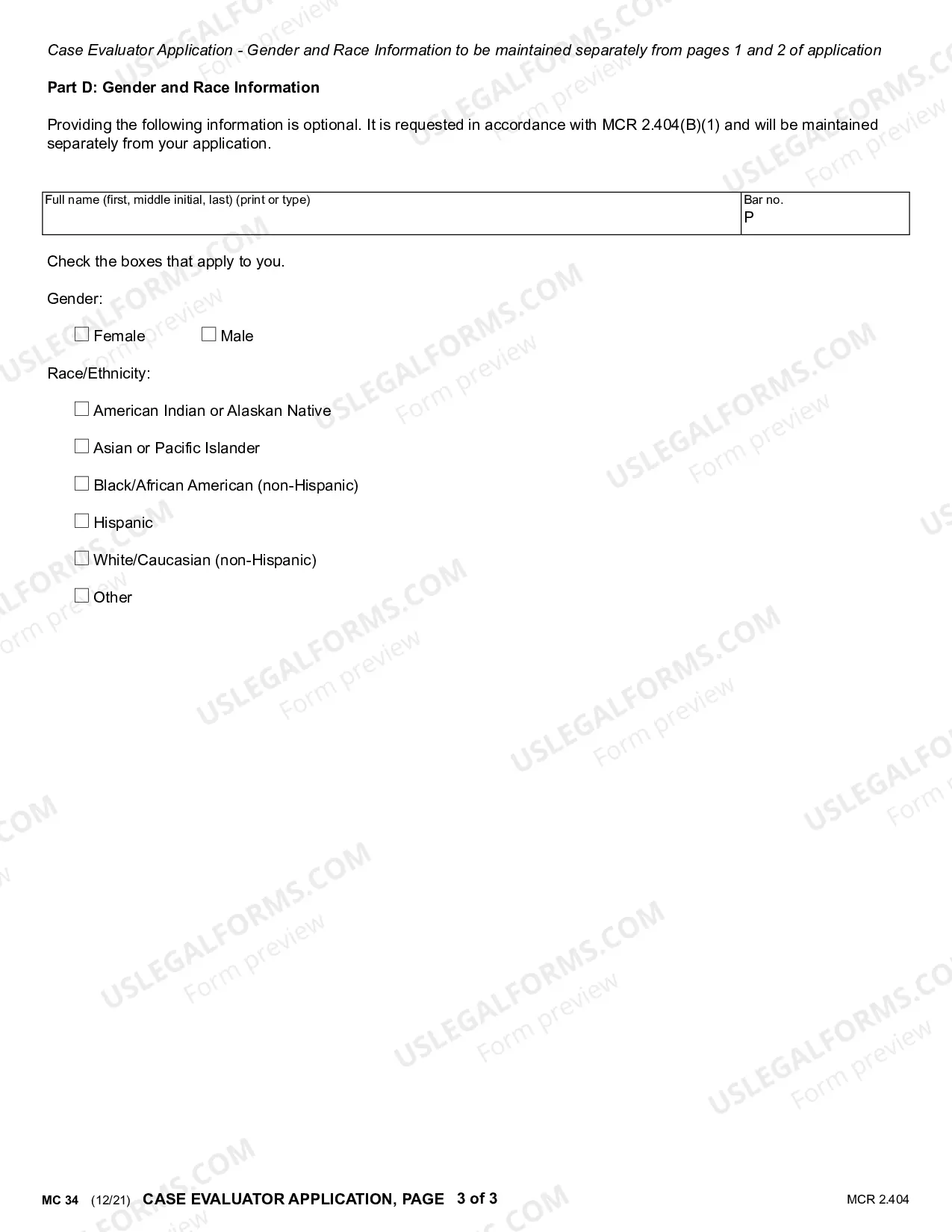 Preview Case Evaluator Application