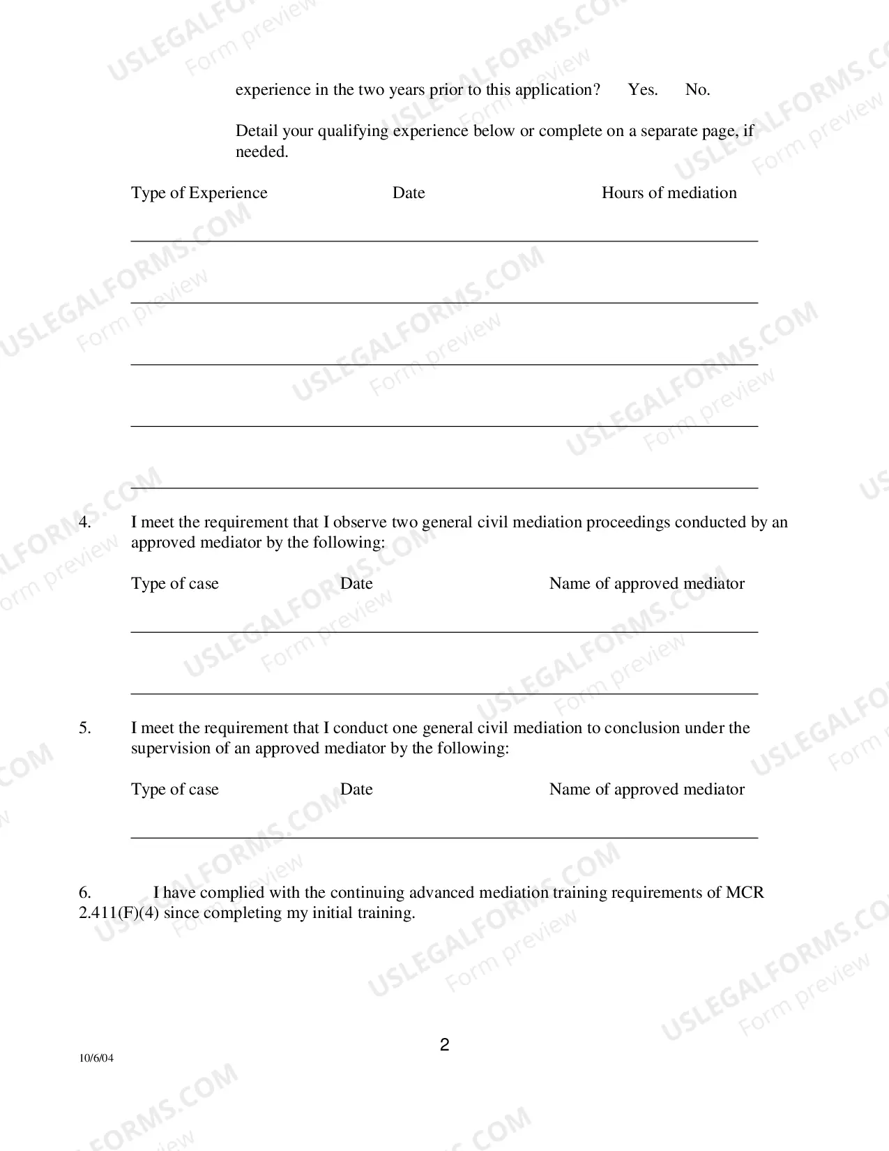 Preview ADR Mediator Application
