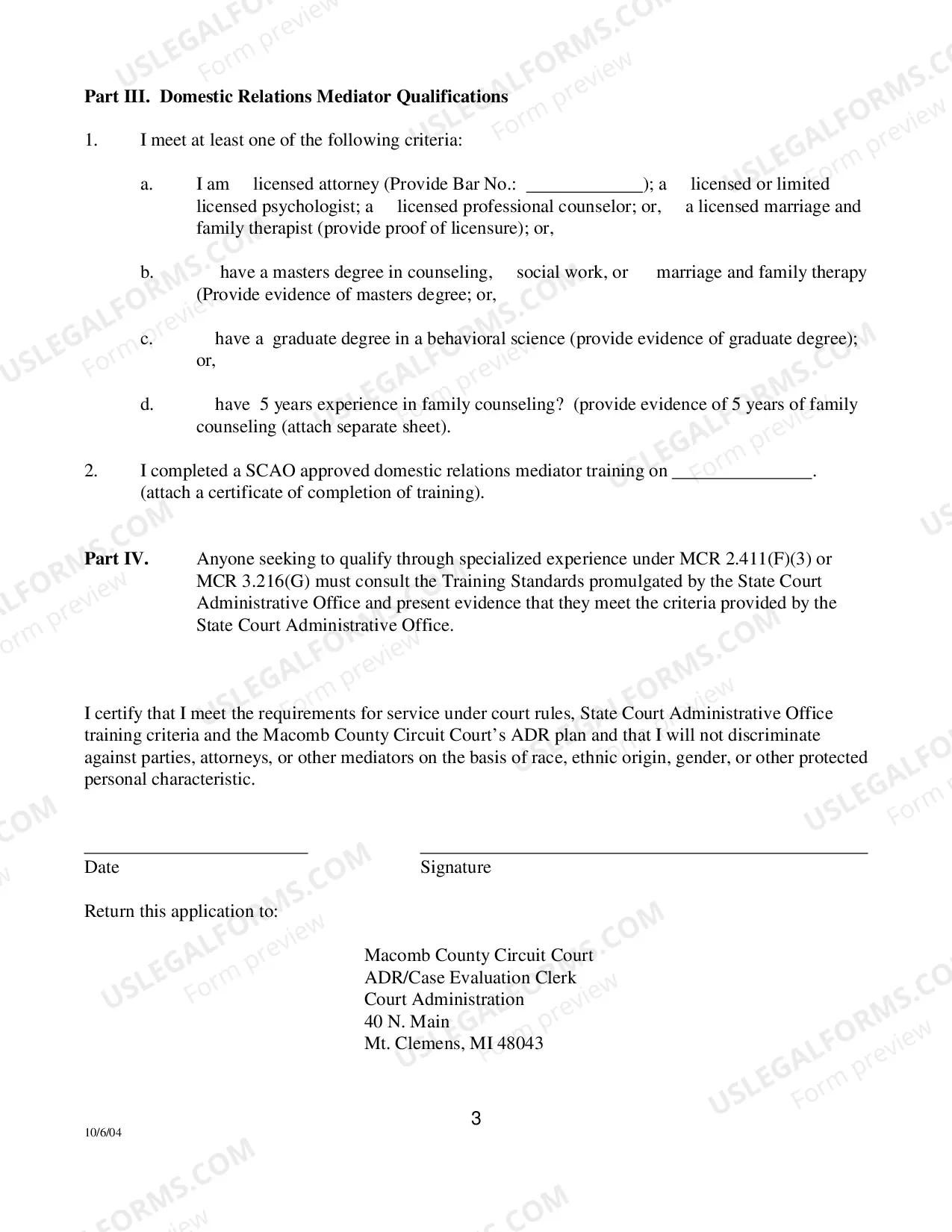 Preview ADR Mediator Application