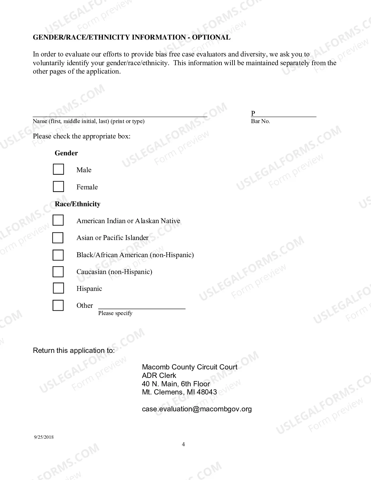 Preview Case Evaluator Application