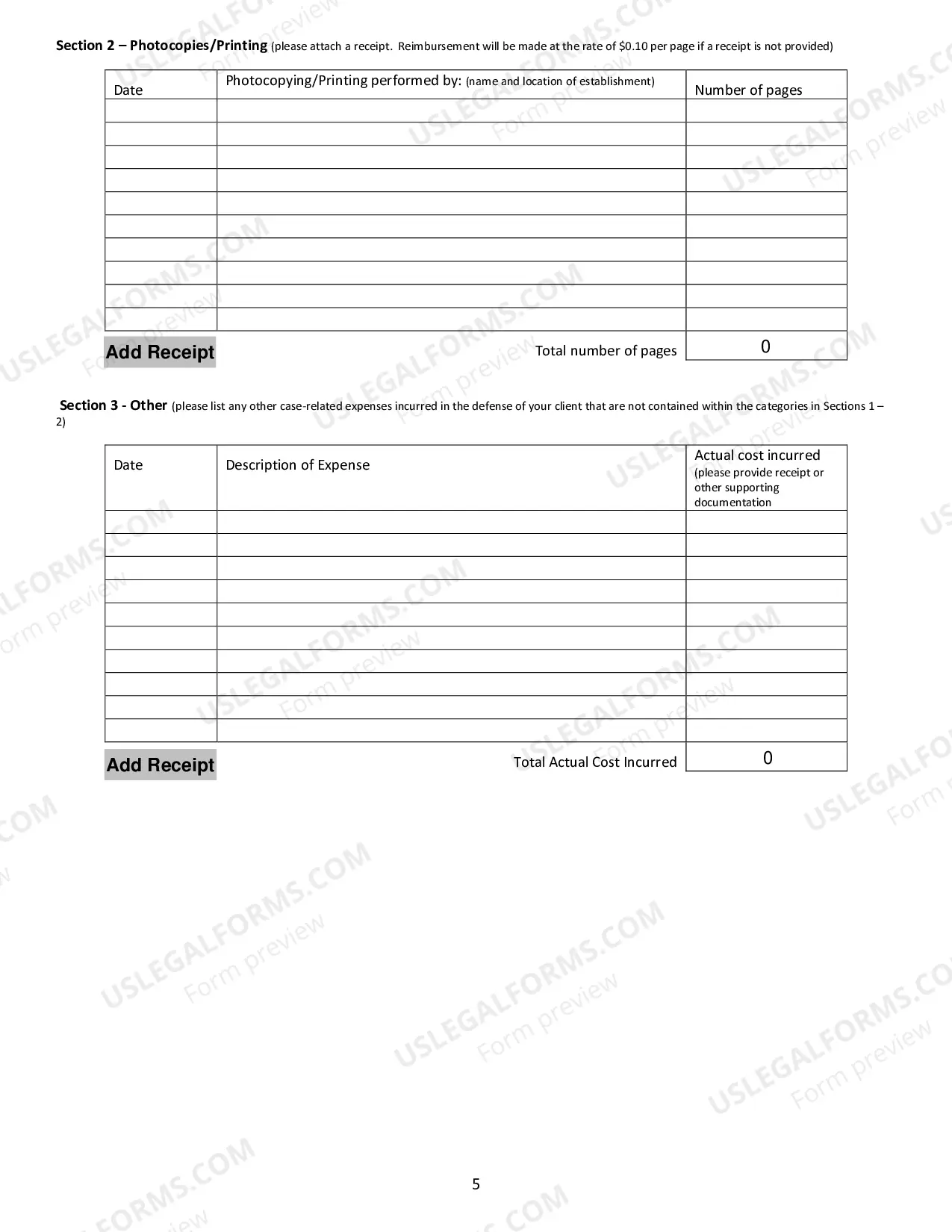 Preview JLWOP Attorney Payment Voucher