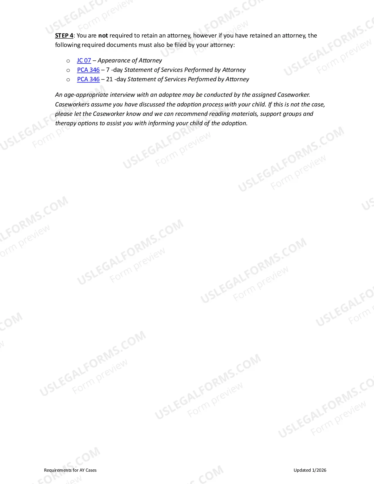 Preview Stepparent Adoption Requirements