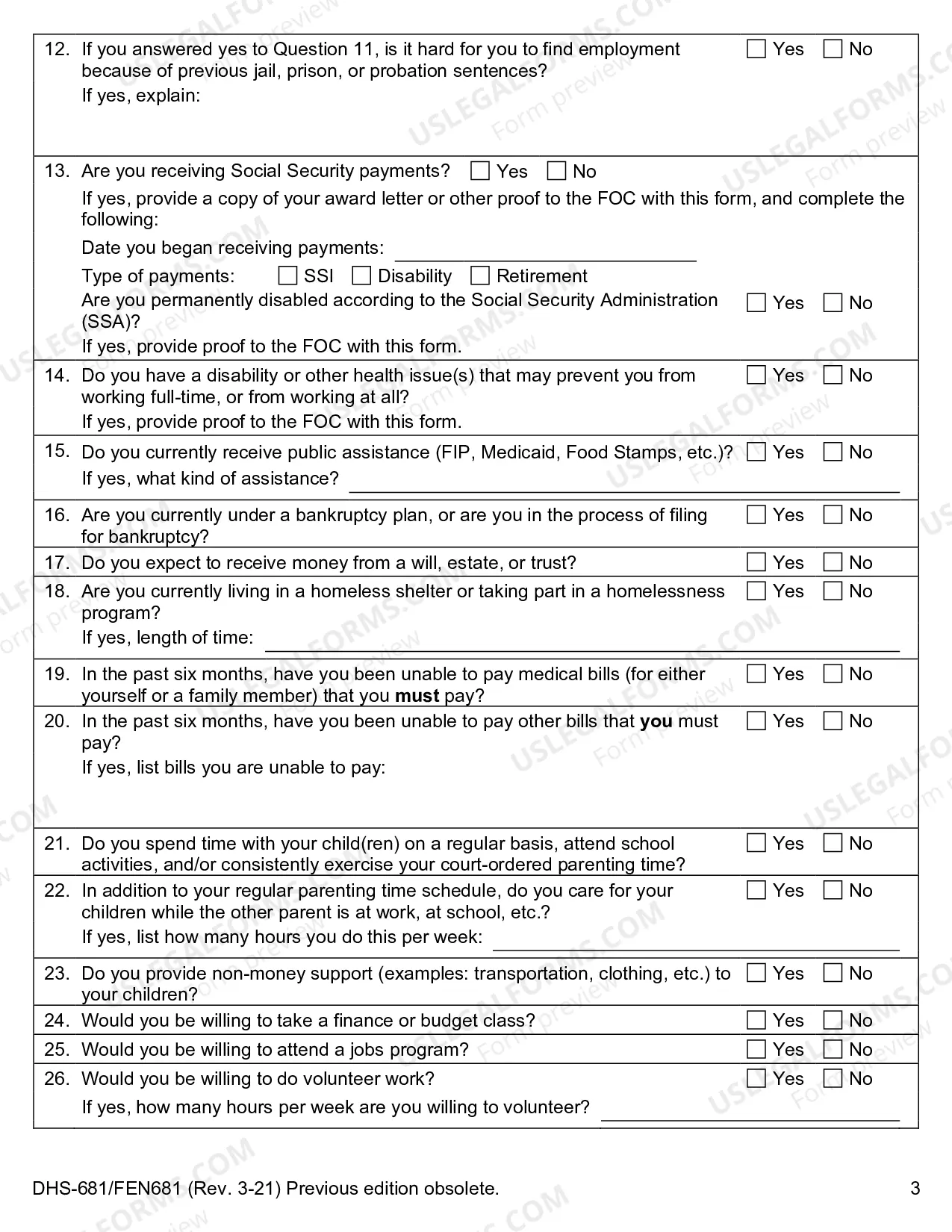 Preview Request to Discharge State-Owed Debt