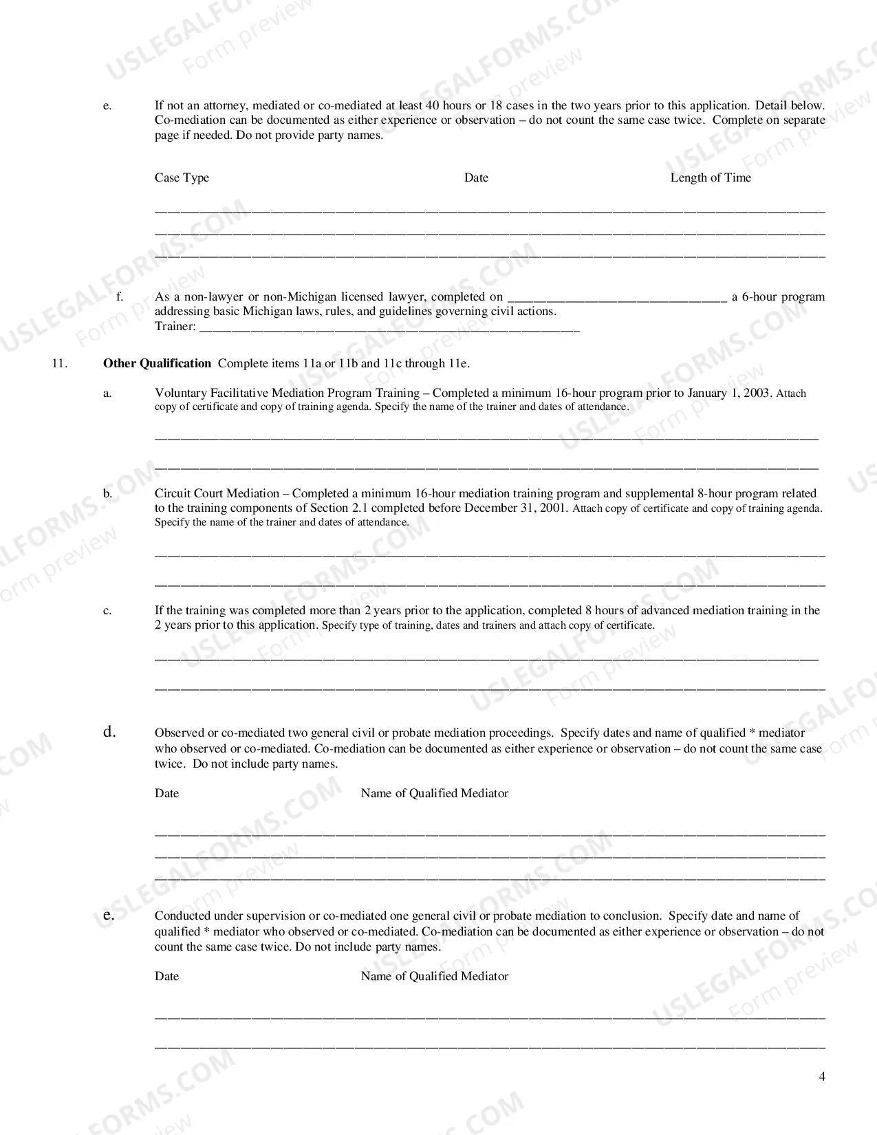 Preview Probate Mediator Application