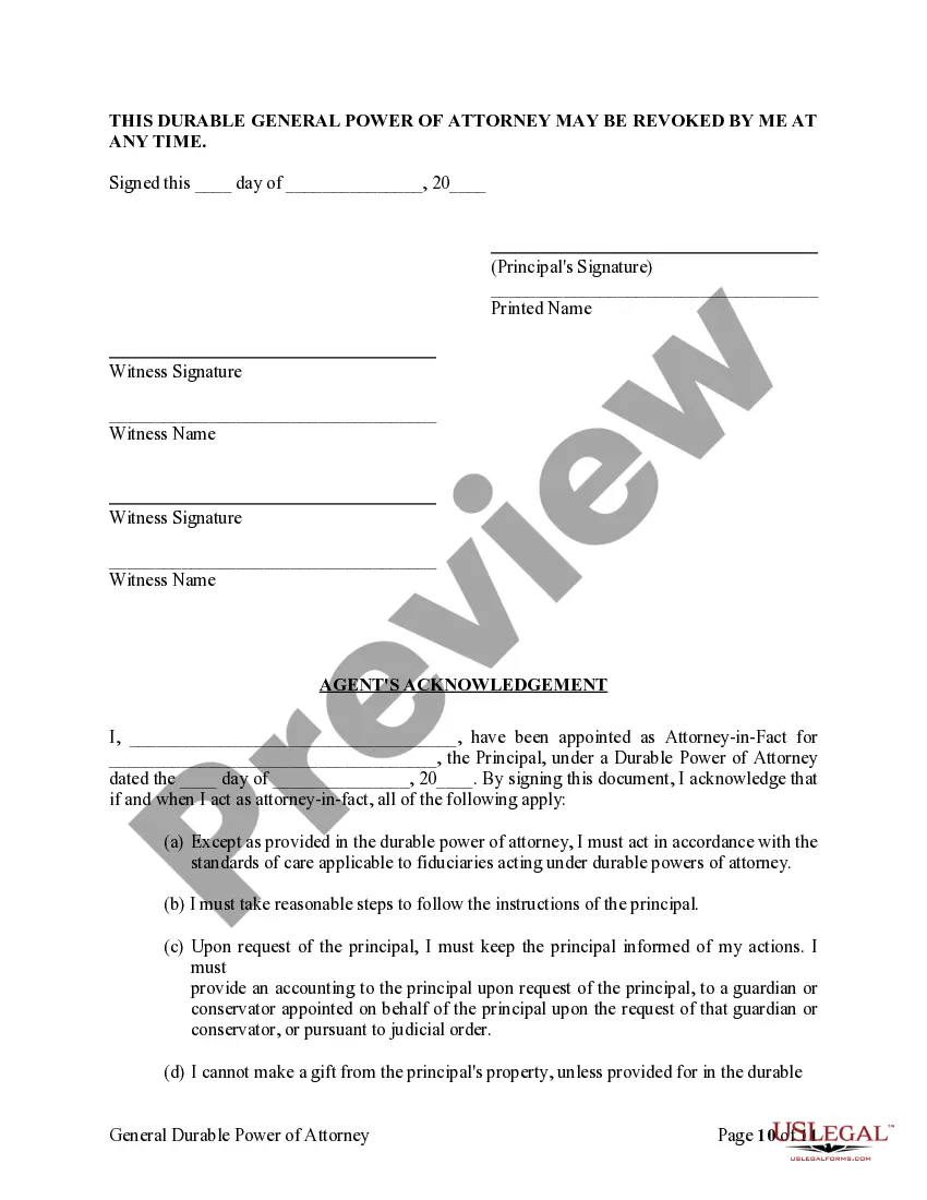 Get General Durable Power of Attorney for Property and Finances or Financial Effective upon Disability Preview General Durable Power of Attorney for Property and Finances or Financial Effective upon Disability