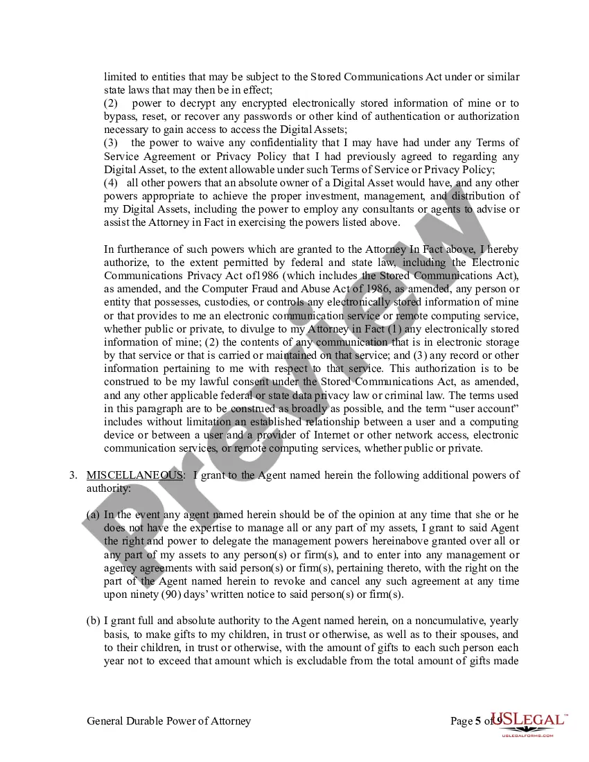 Get General Durable Power of Attorney for Property and Finances or Financial Effective Immediately Preview General Durable Power of Attorney for Property and Finances or Financial Effective Immediately