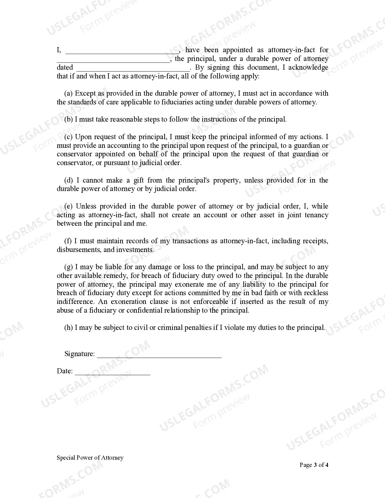 Preview Special or Limited Power of Attorney for Real Estate Sales Transaction By Seller