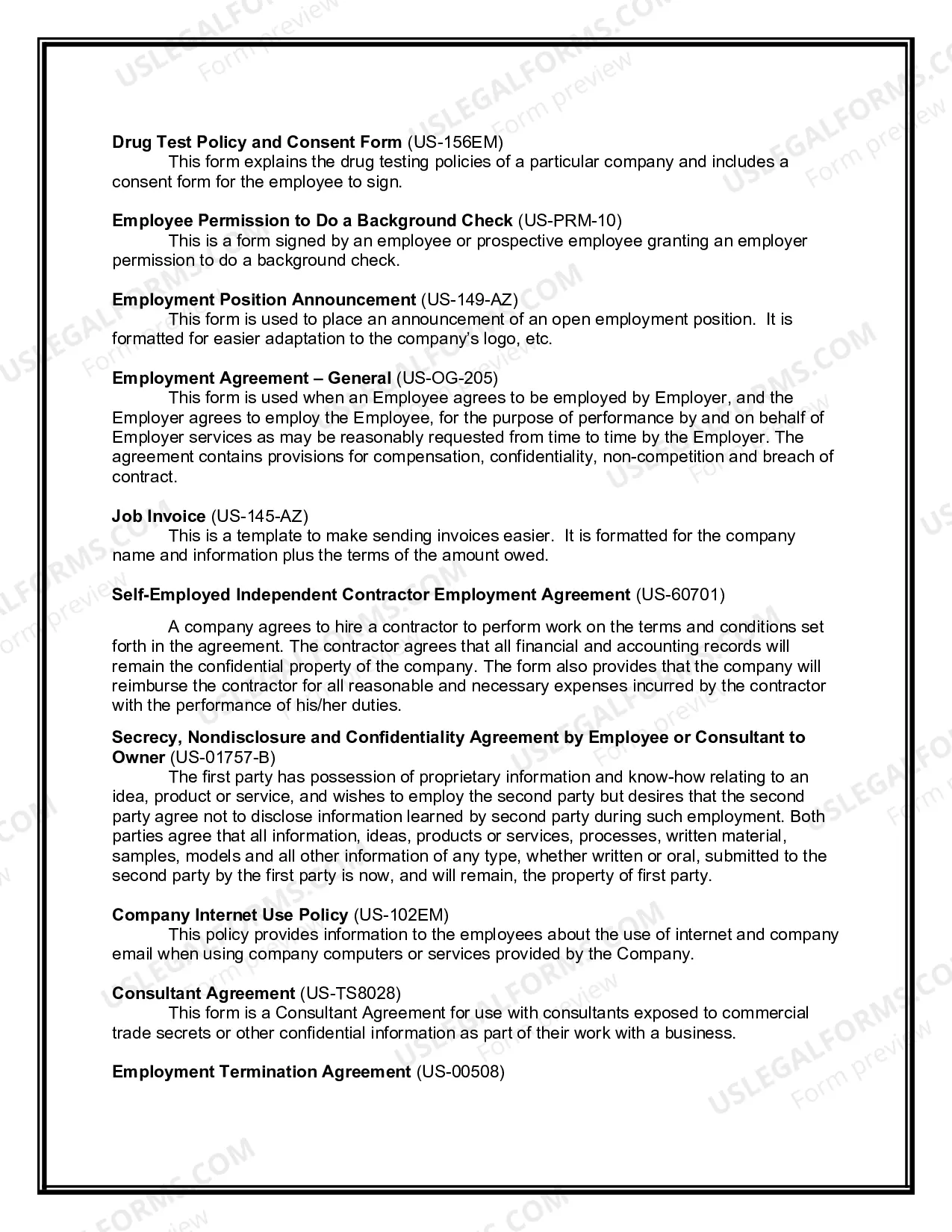 Preview Michigan Sole Proprietorship Essential Startup Kit