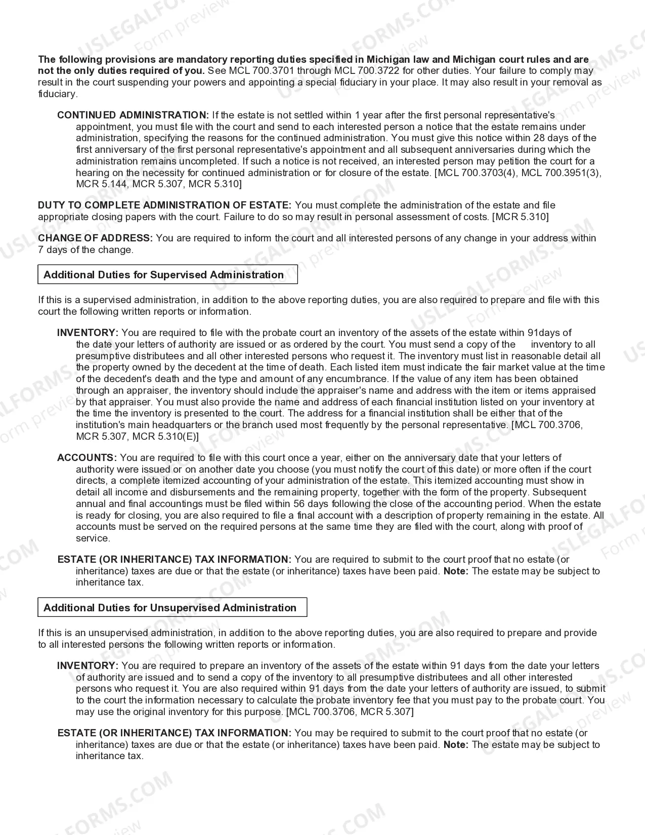 Preview Letters of Authority for Personal Representative