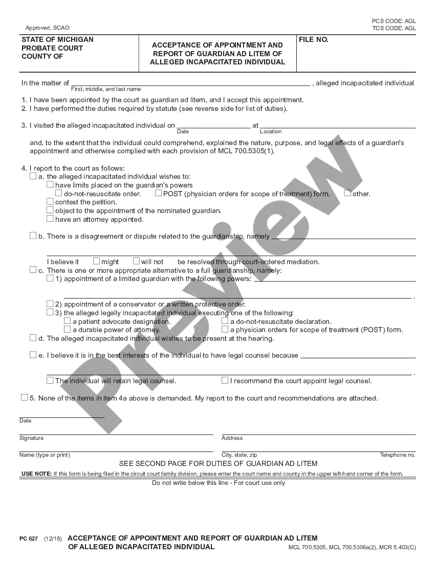 Acceptance Of Trustee Form Michigan Withdrawal Us Legal Forms 5269