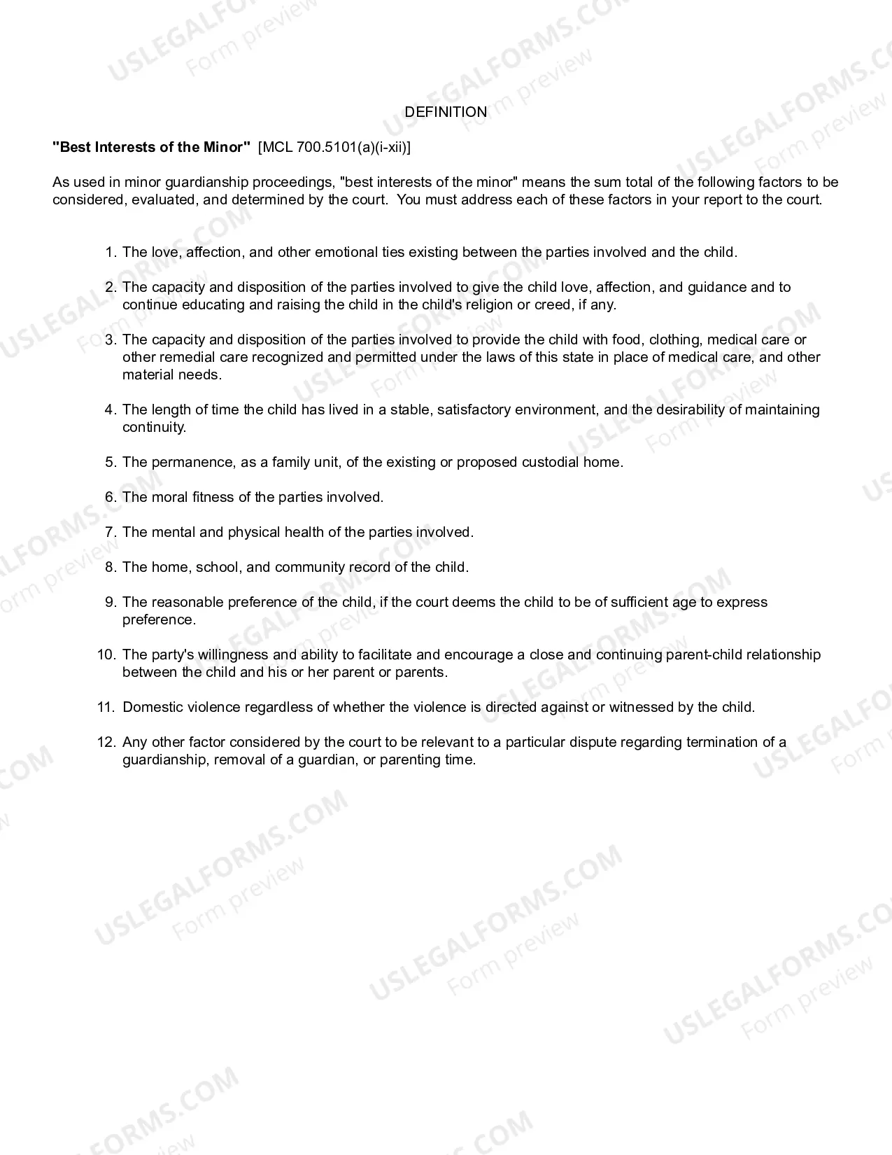 Preview Order Appointing Person To Review Investigate Guardianship