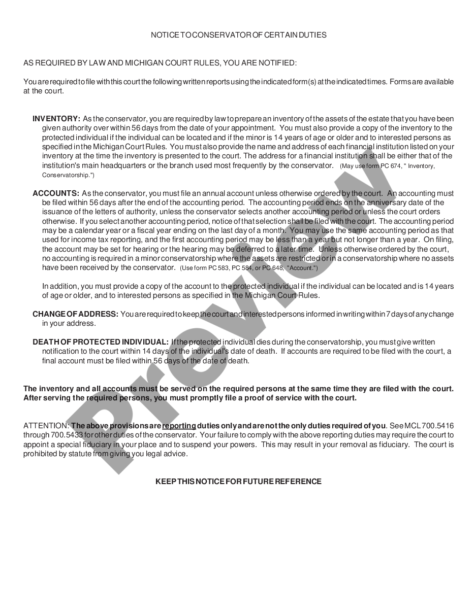 page 1 Letters of Conservatorship preview
