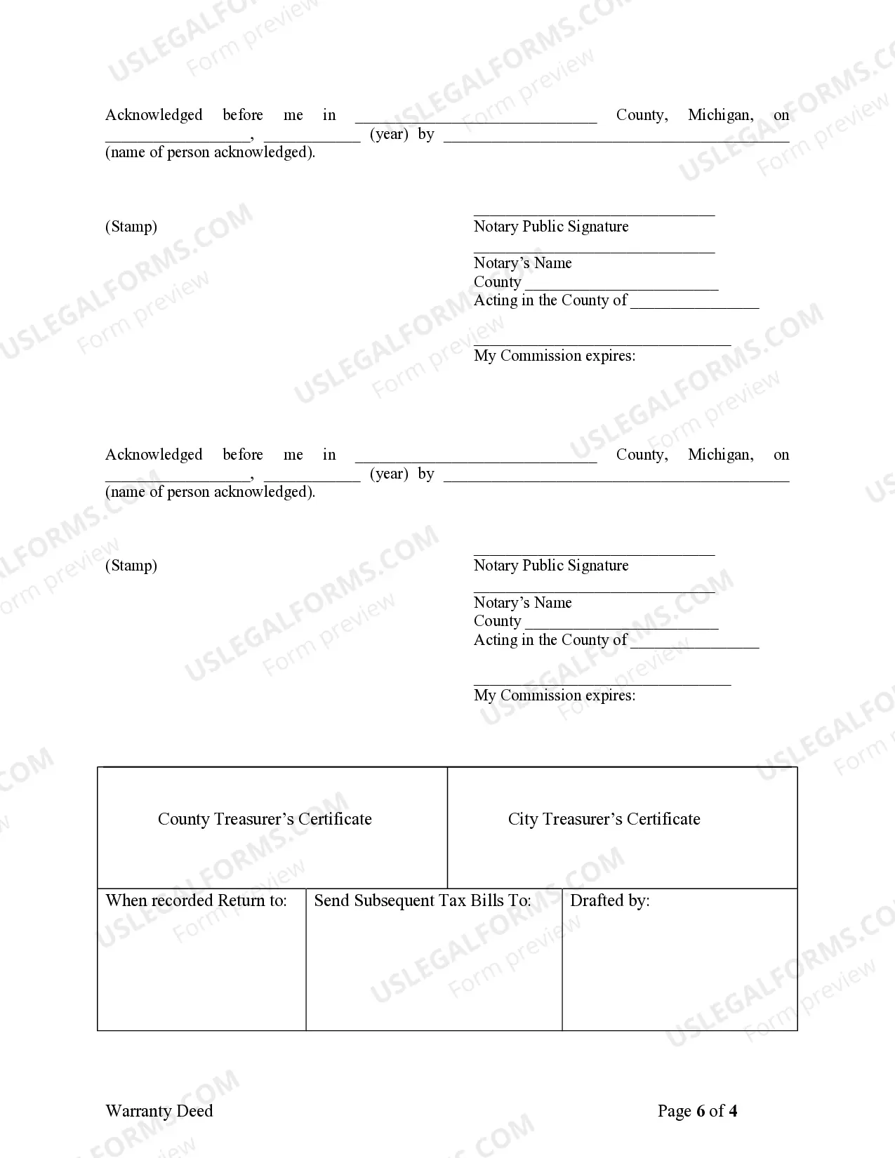 Preview Warranty Deed for Parents to Child with Reservation of Life Estate
