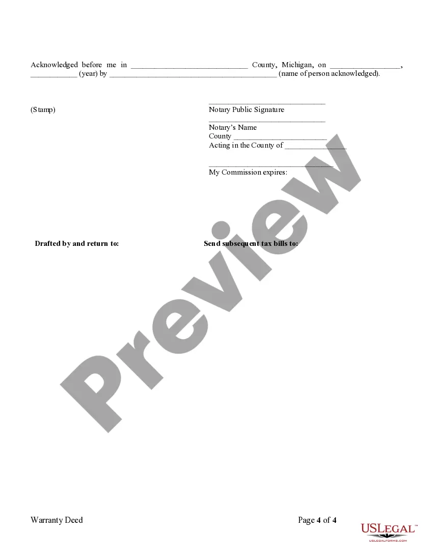 Preview Warranty Deed for Three Individuals to Two Individuals as Joint Tenants with the Right of Survivorship