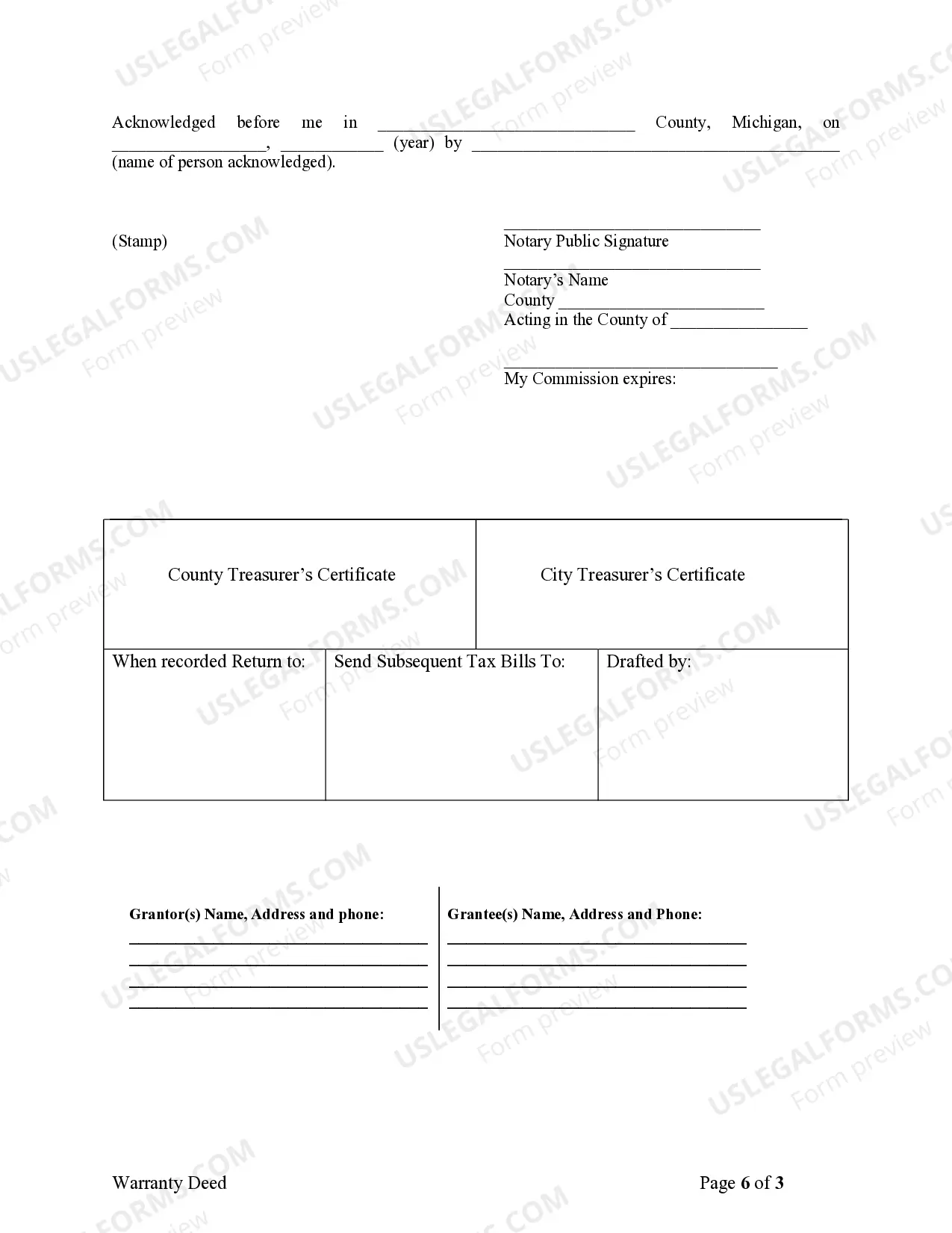 Preview Warranty Deed from Individuals to Municipality