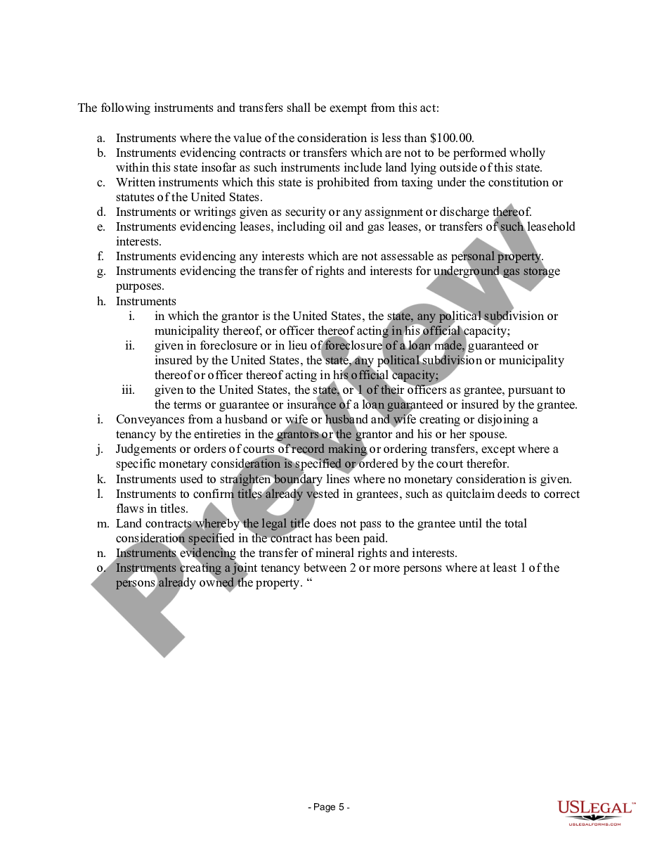 page 4 Warranty Deed from Trustee to Individual preview