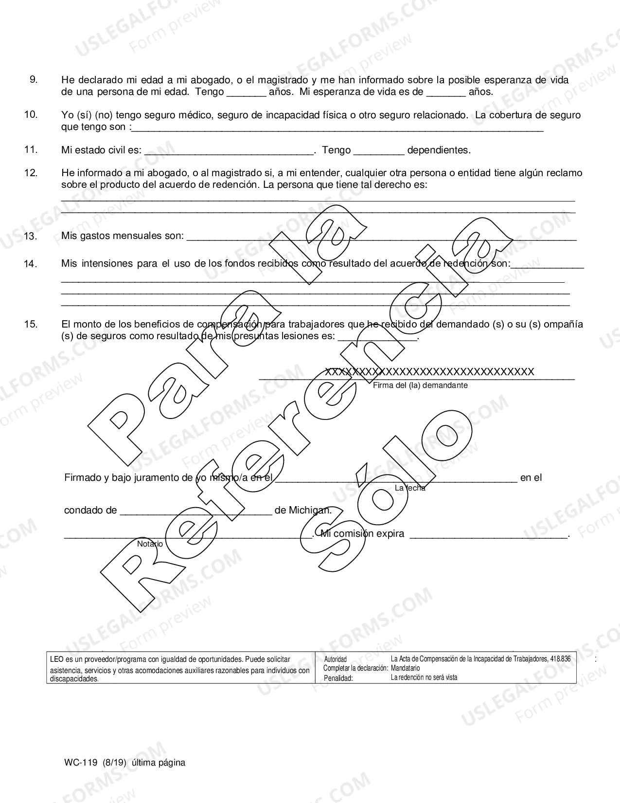 Preview Declaracion que Apoya el Acuerdo de Redencion