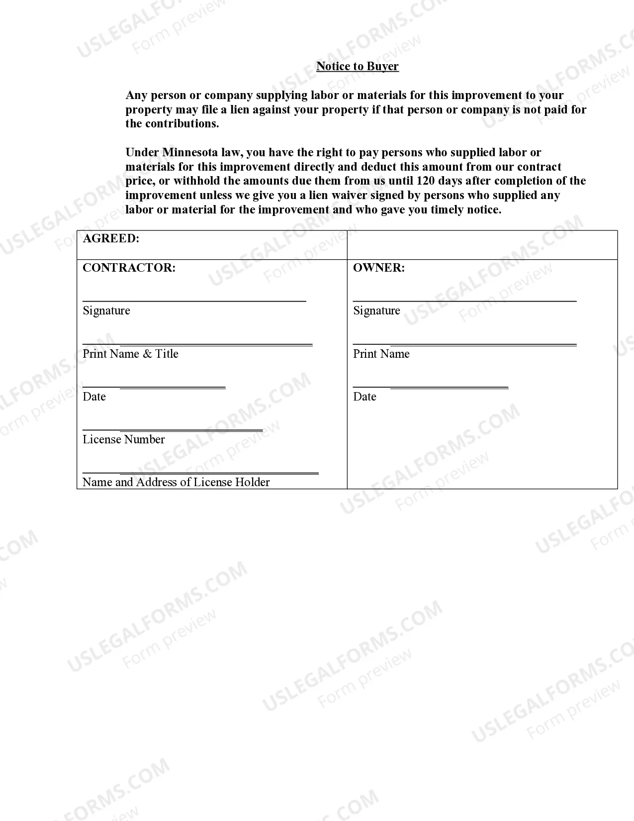 Preview Concrete Mason Contract for Contractor