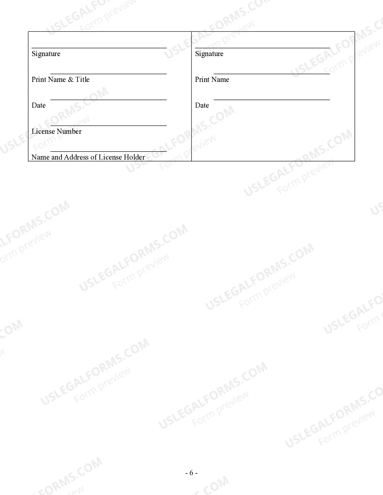 Preview Electrical Contract for Contractor