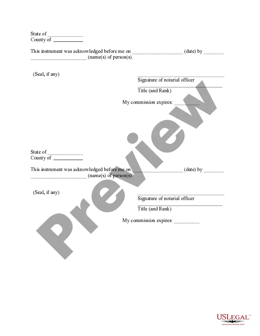Preview Notice of Assignment of Contract for Deed