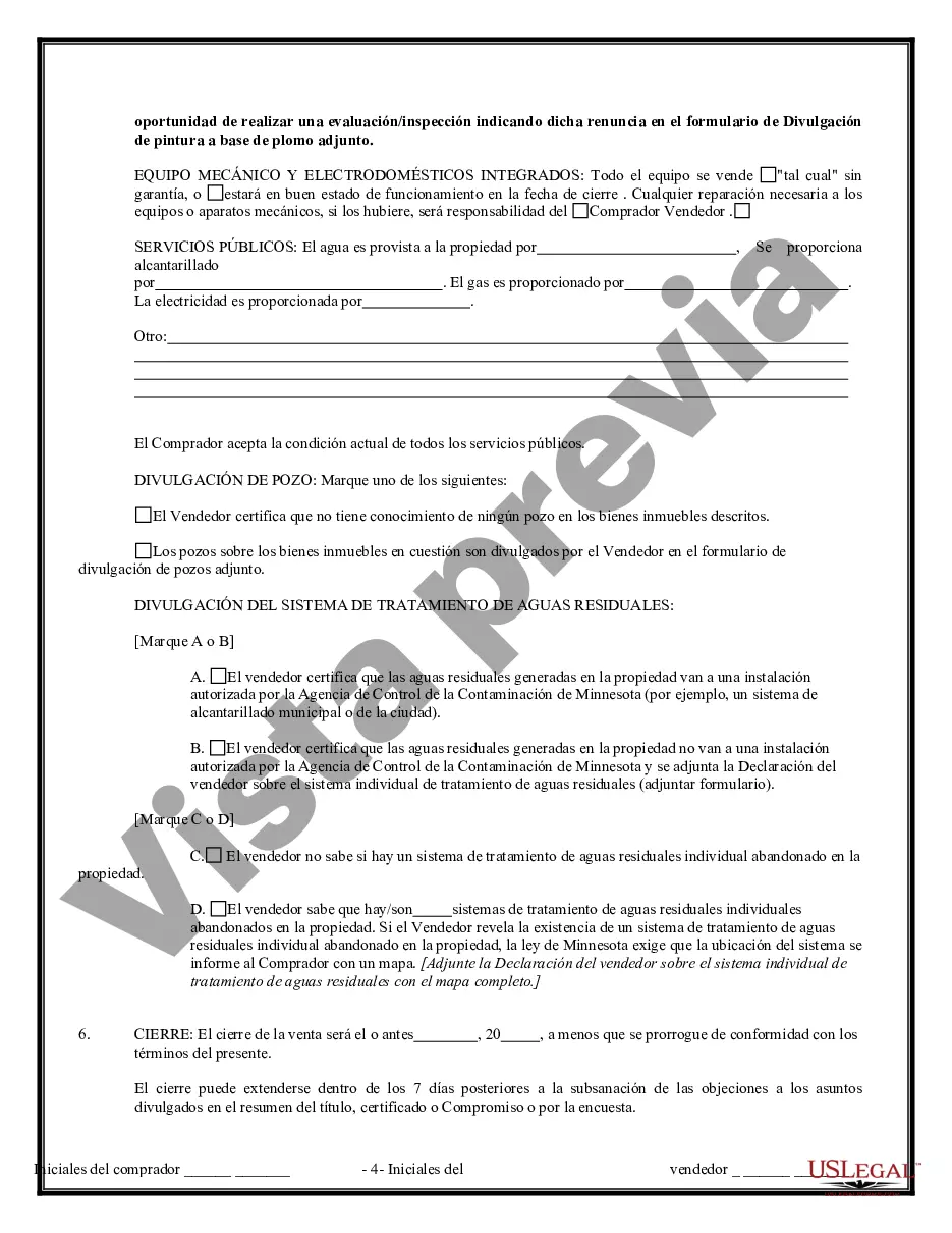 Preview Contrato de Compraventa de Bienes Inmuebles sin Corredor para Acuerdo de Venta de Casa Residencial