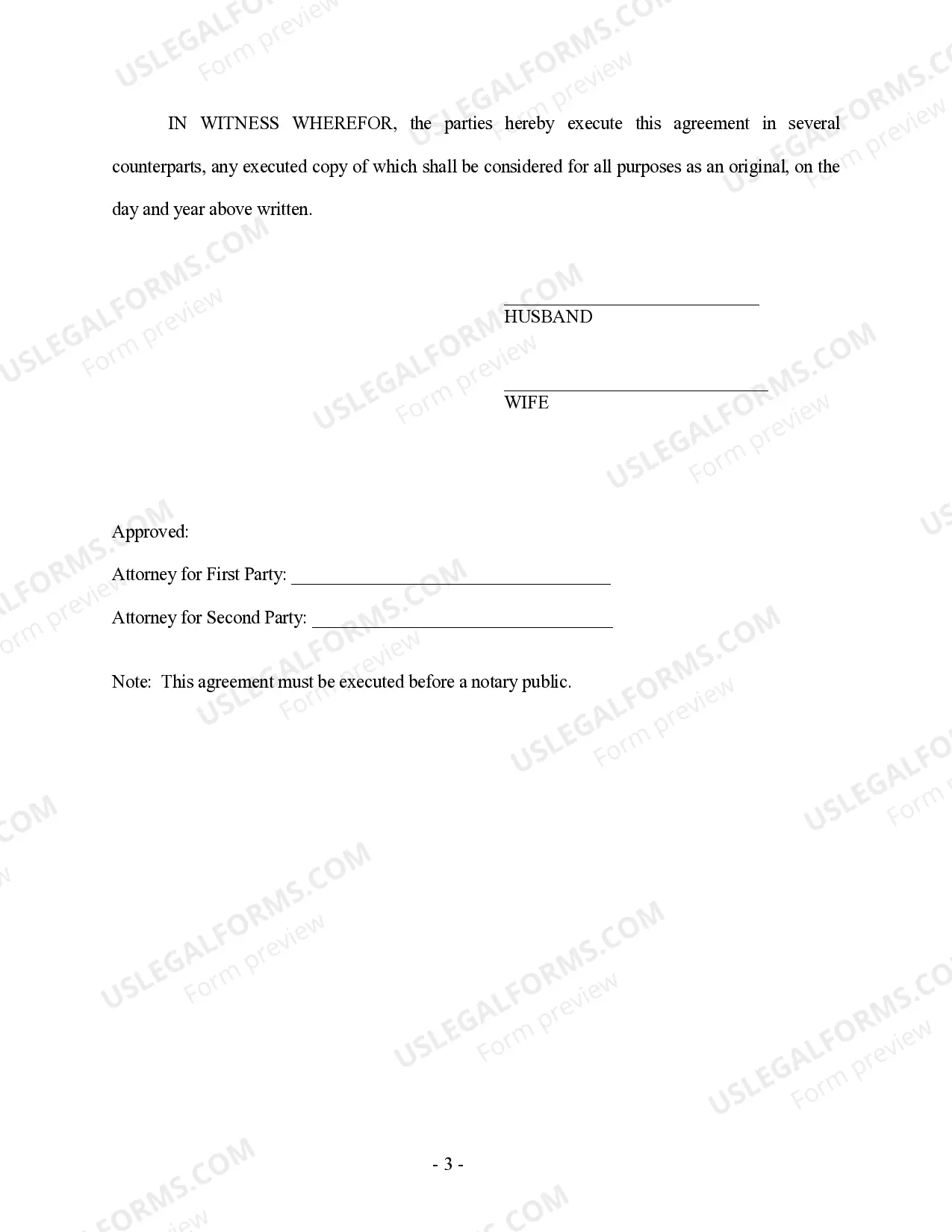 Preview Amendment to Prenuptial or Premarital Agreement