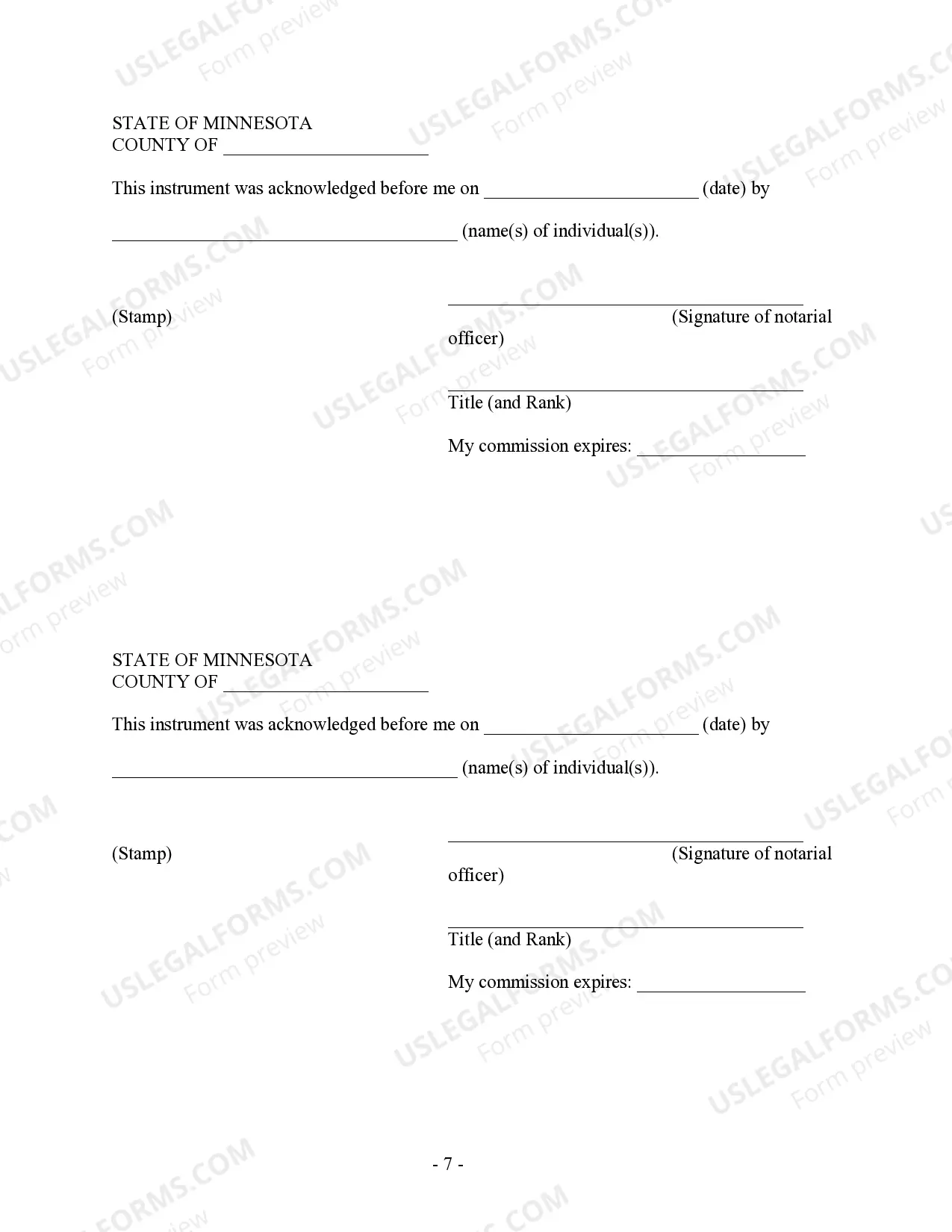 Preview Minnesota Prenuptial Premarital Agreement with Financial Statements