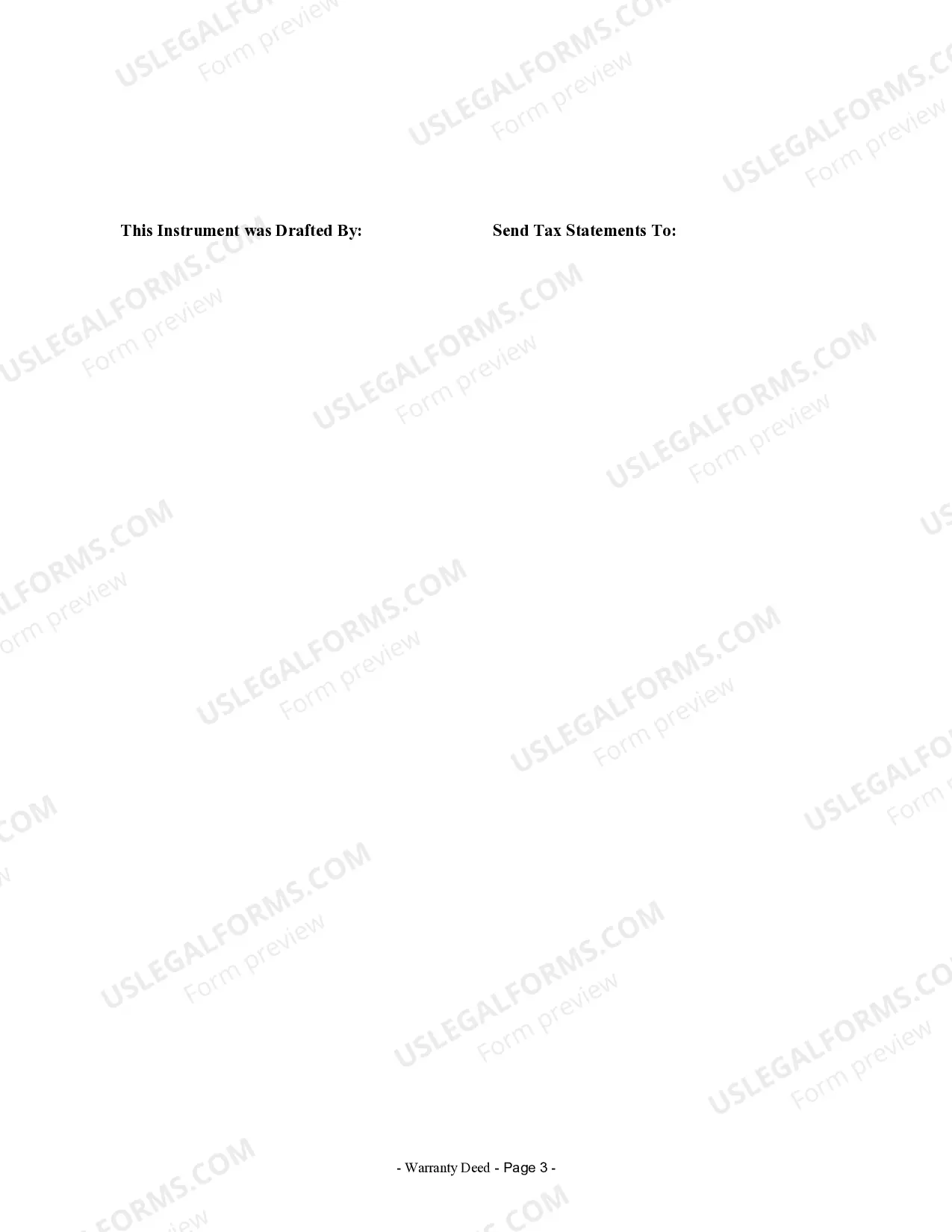 Preview Warranty Deed from Corporation to Husband and Wife